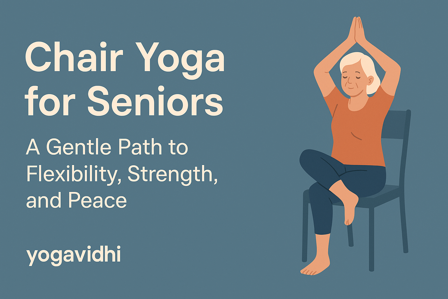 Chair Yoga for Seniors A Gentle Path to Flexibility, Strength, and Peace
