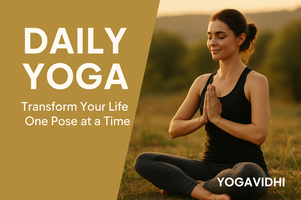 Daily Yoga Transform Your Life One Pose at a Time