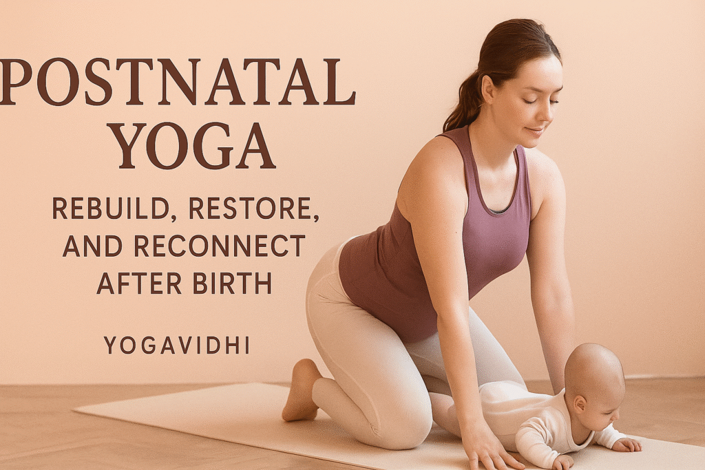 Postnatal Yoga Rebuild, Restore, and Reconnect After Birth