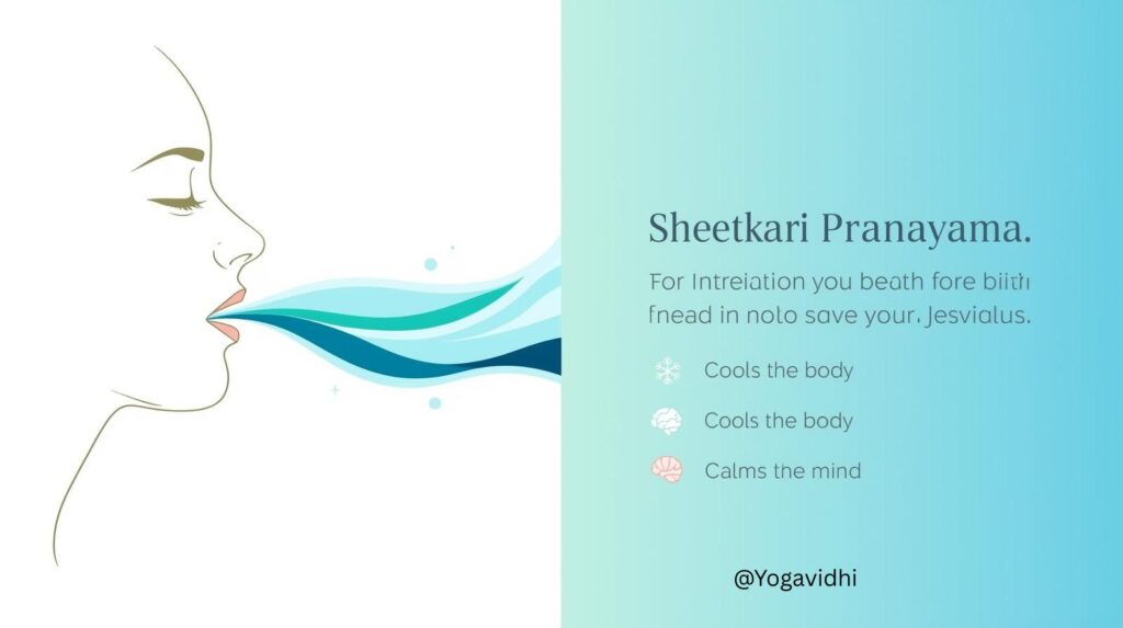Sheetkari Pranayama